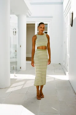 Sets|SABO Heather Skirt-Stripe