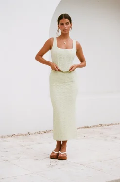 Sets|SABO Jhoselle Lace Up Top-Green