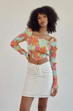 Tops|SABO Juliet Shirred Top