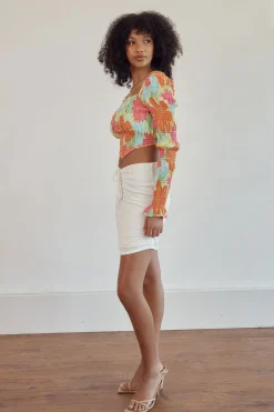 Tops|SABO Juliet Shirred Top