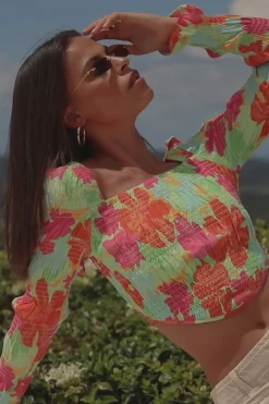 Tops|SABO Juliet Shirred Top