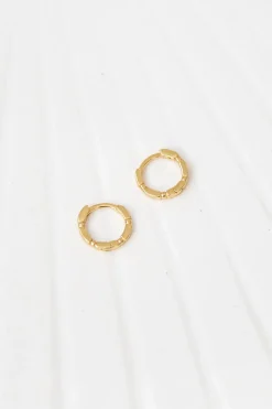 Earrings|SABO 18K Lulu Huggies
