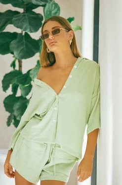 Sets|SABO Kase Shorts-Green