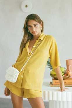 Sets|SABO Kase Shorts-Mustard