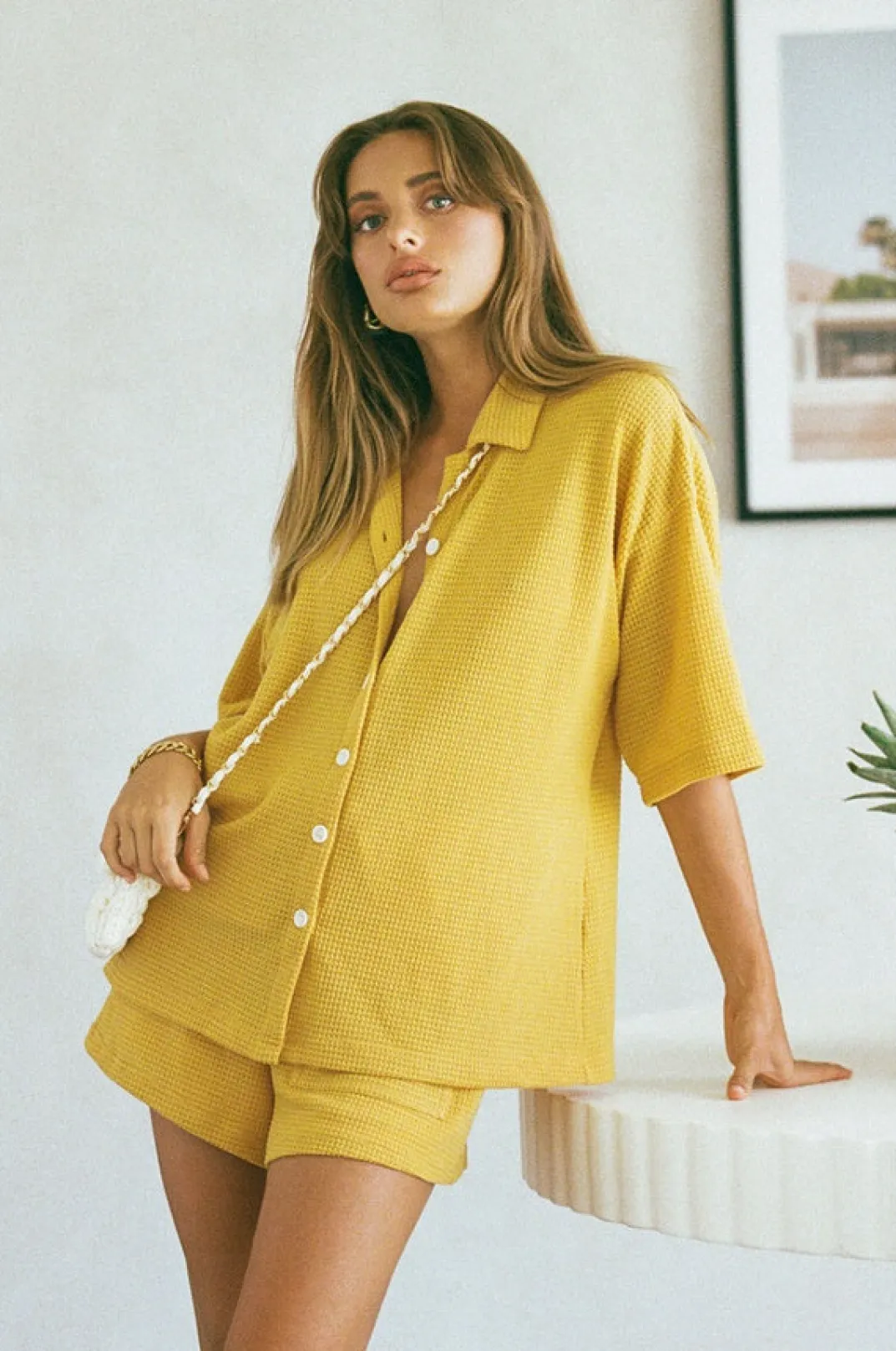 Sets|SABO Kase Shorts-Mustard