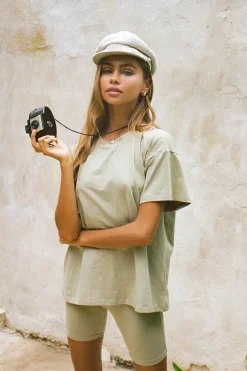 Sets|SABO Khaki Bike Shorts