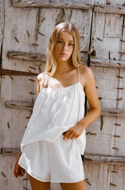 Sets|SABO Kimora Shorts-White