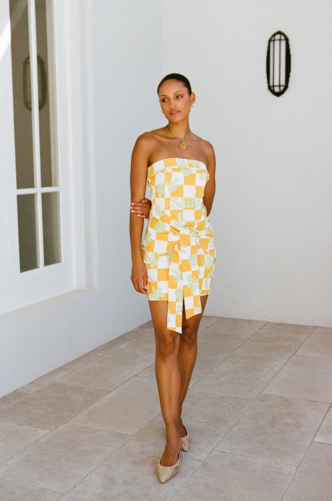 Dresses|SABO Kingsley Dress- Checkerboard