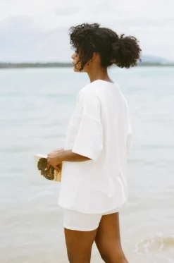 Sets|SABO Kiva Bike Shorts-White