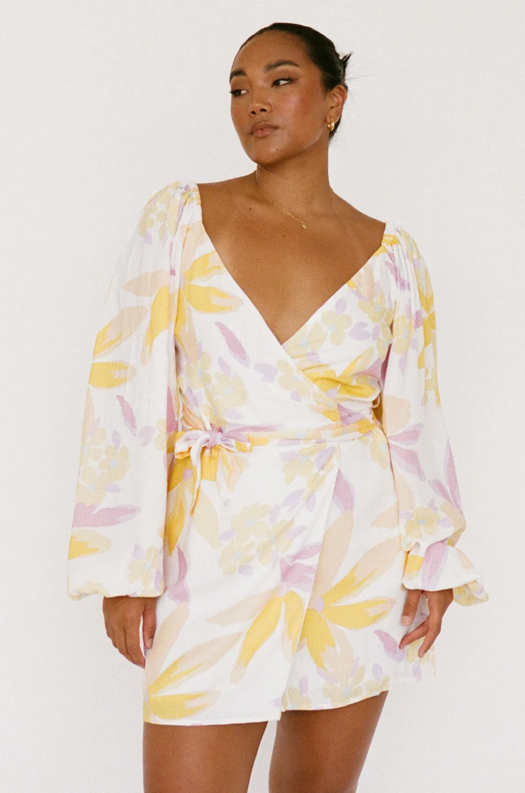 Dresses|SABO Kona Wrap Dress-Paradise Floral