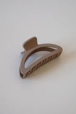 Hair|SABO Laurenne Claw Clip-Chocolate