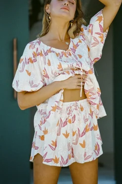 Sets|SABO Leta Shorts-Floral