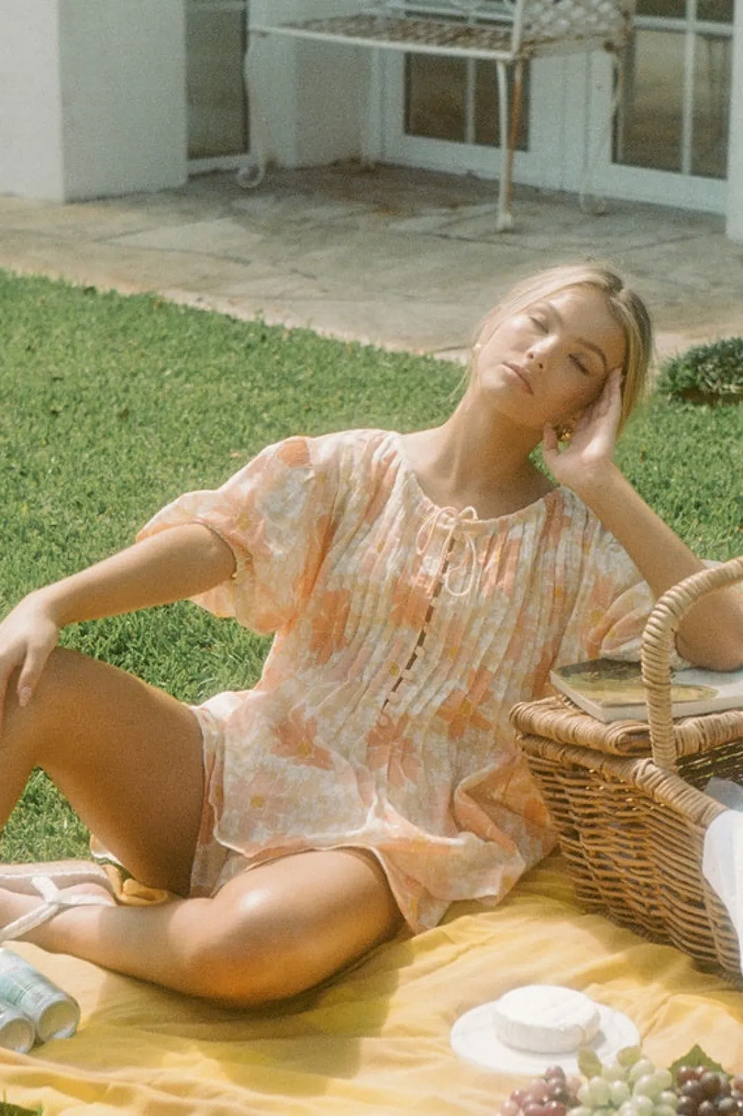 Sets|SABO Leta Top-Autumn Floral