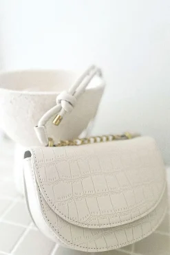 Bags|SABO Lima Saddle Bag-Cream