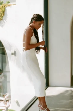 Dresses|SABO London Knit Dress-Coconut