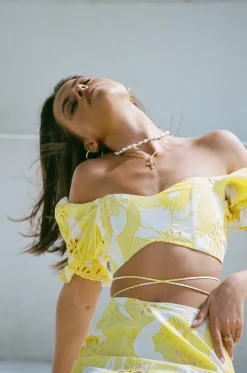 Sets|SABO Lupa Top-Lemon Poppy