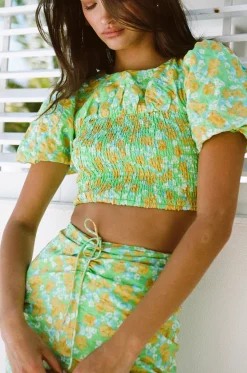 Sets|SABO Lyla Shirred Top