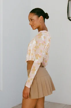 Tops|SABO Majella Corset Top-Smudge Ditsy