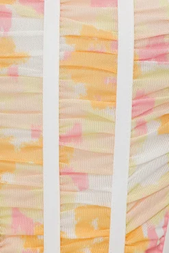 Tops|SABO Majella Corset Top-Smudge Ditsy