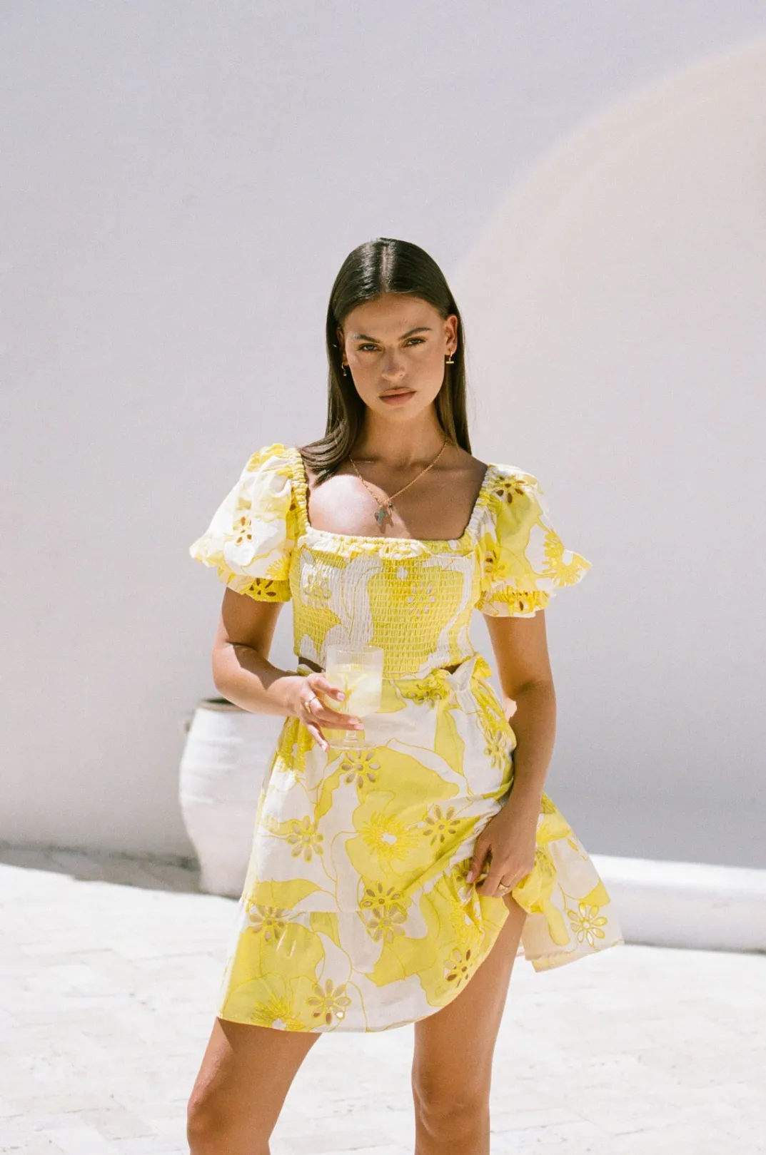 Dresses|SABO Mariz Shirred Dress