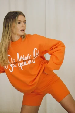 Sets|SABO Medley Sweater-Orange