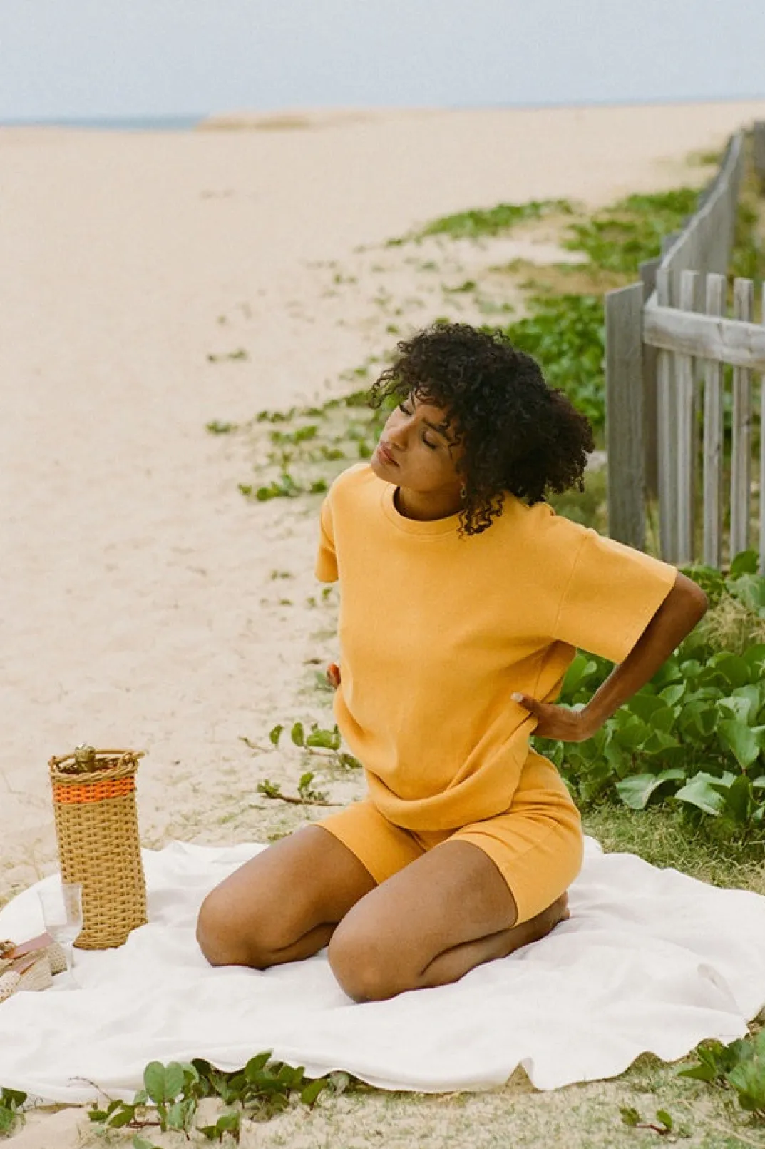 Sets|SABO Mellow Tee-Mustard