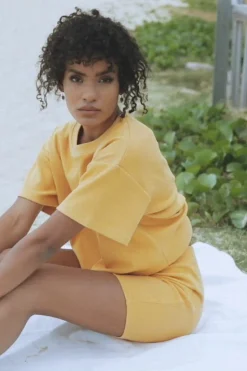 Sets|SABO Mellow Tee-Mustard