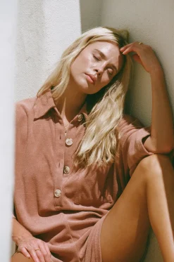 Playsuits|SABO Milena Playsuit-Biscotti