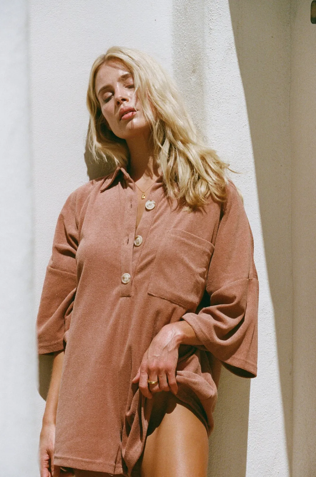 Playsuits|SABO Milena Playsuit-Biscotti