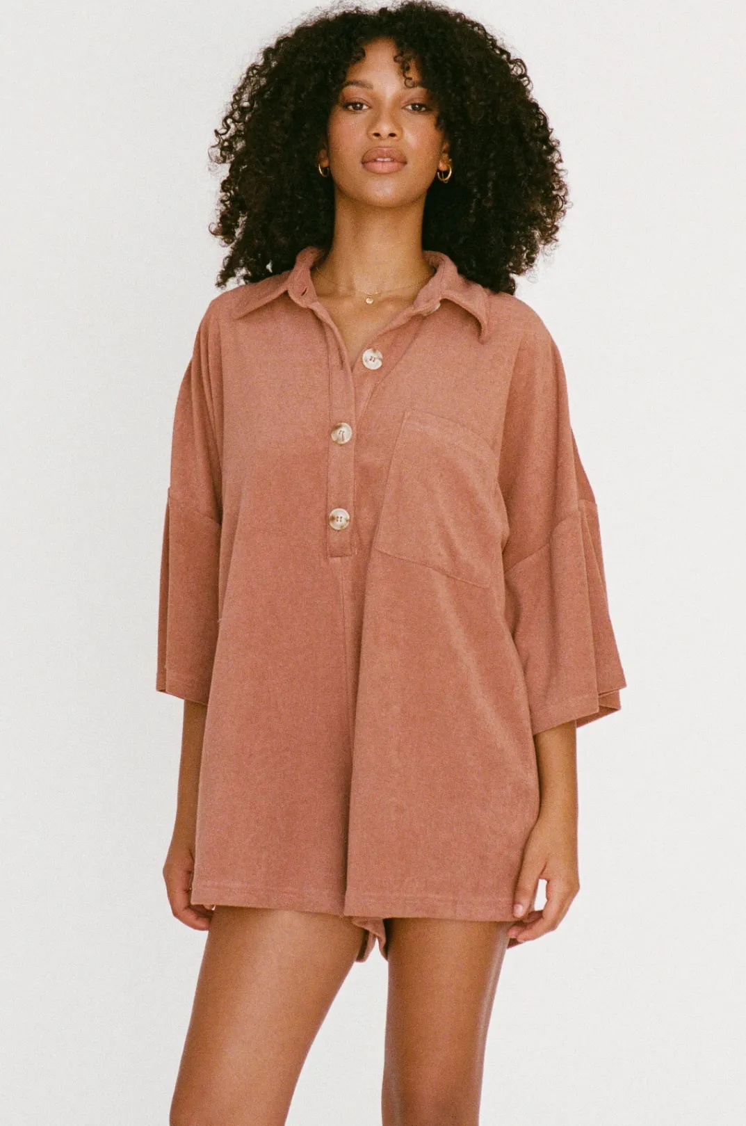 Playsuits|SABO Milena Playsuit-Biscotti