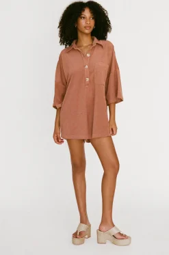 Playsuits|SABO Milena Playsuit-Biscotti