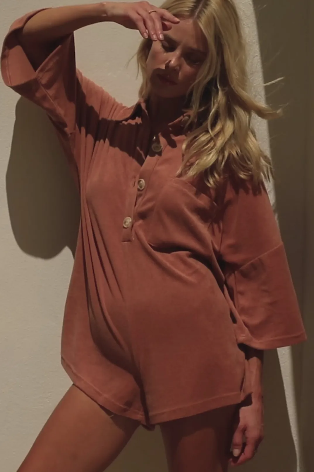 Playsuits|SABO Milena Playsuit-Biscotti