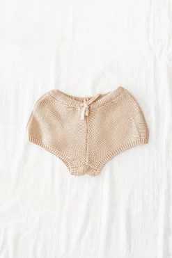 Mini|SABO Mocha Mini Knit Shorts