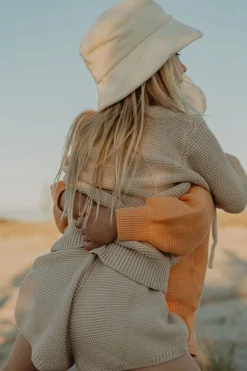 Mini|SABO Mocha Mini Knit Top