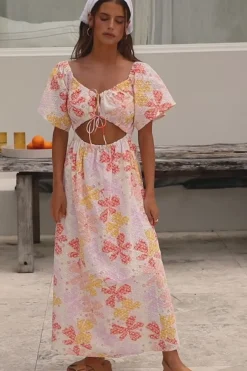 Dresses|SABO Nalu Off Shoulder Dress-Pollen