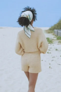 Sets|SABO Noelle Knit Sweater-Tan