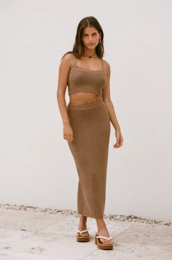 Sets|SABO Nooa Skirt-Mocha