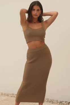 Sets|SABO Nooa Skirt-Mocha