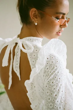 Tops|SABO Nubia Top-Embroidered