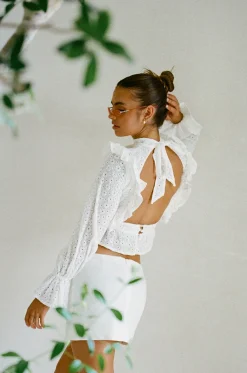 Tops|SABO Nubia Top-Embroidered