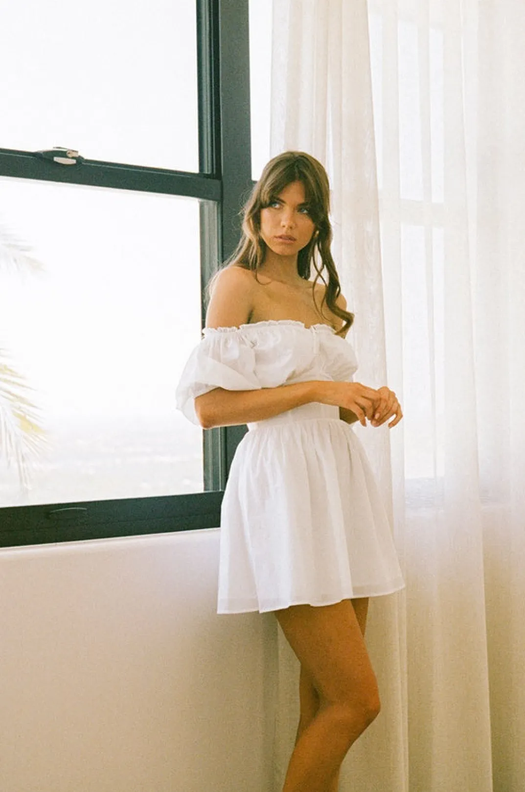 Back In|SABO Nyrobi Dress-White