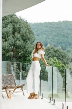Sets|SABO Oakleigh Pants-White