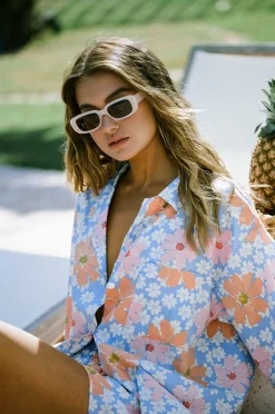 Sets|SABO Oli Top-Sky Floral