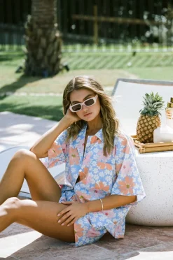 Sets|SABO Oli Top-Sky Floral