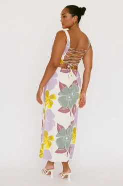 Sets|SABO Oralia Top-Royal Floral