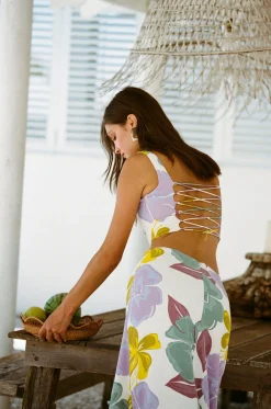 Sets|SABO Oralia Top-Royal Floral