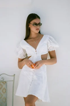 Dresses|SABO Paisley Cutout Dress