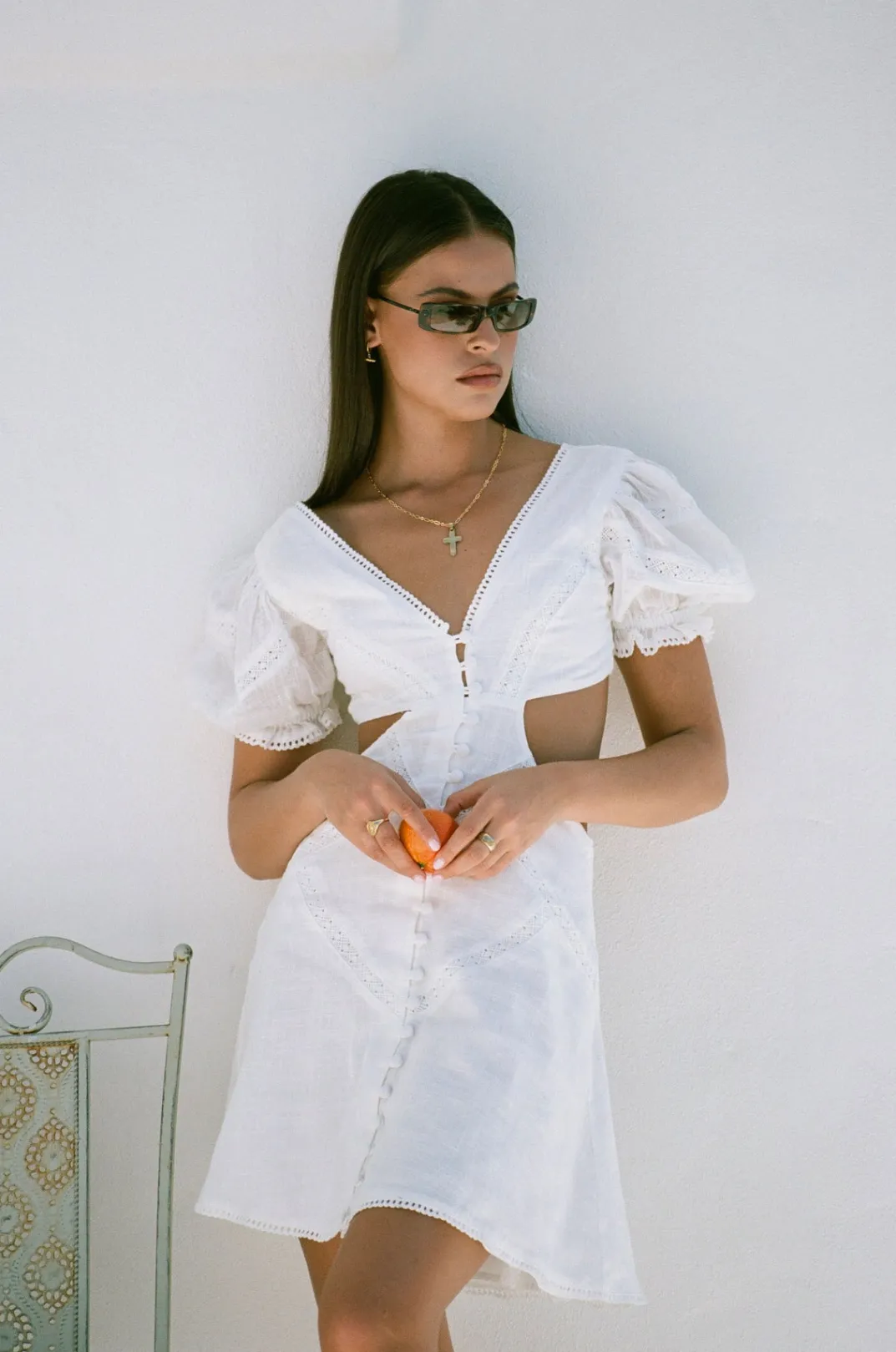 Dresses|SABO Paisley Cutout Dress