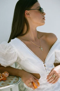 Dresses|SABO Paisley Cutout Dress