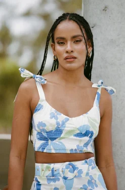 Sets|SABO Paradiso Shirred Top